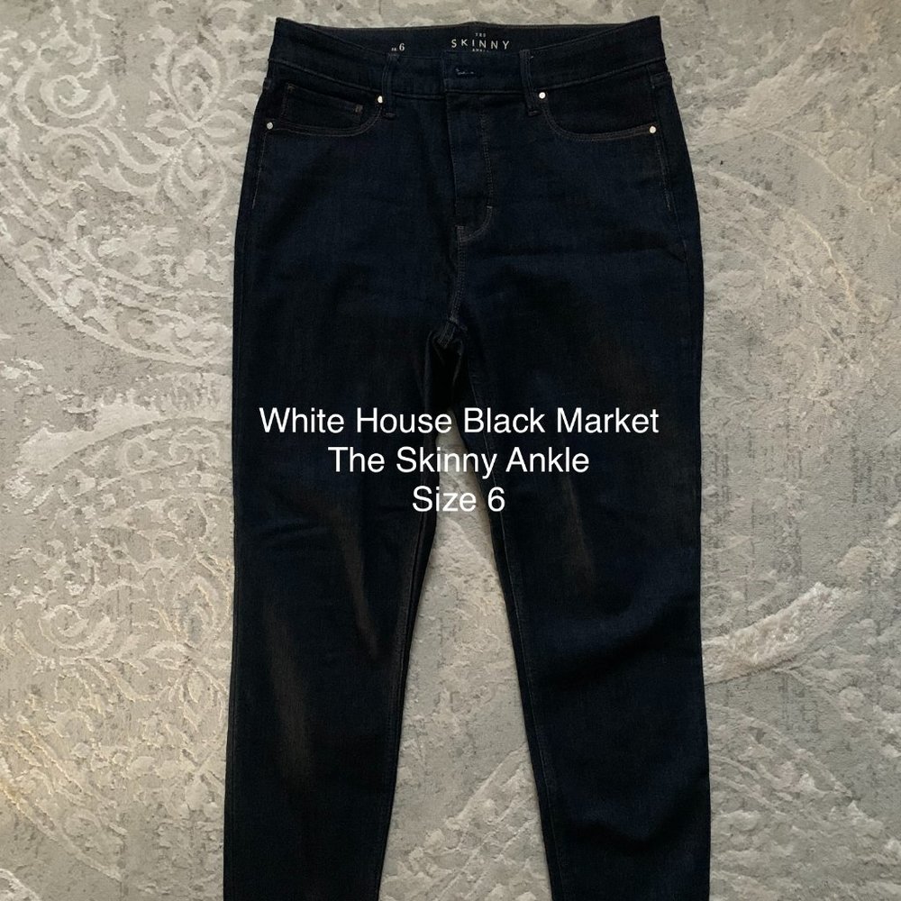 White House Black Market The Skinny Ankle Jean